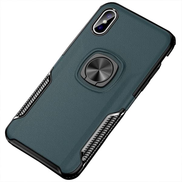 iPhone XS MAX - Exklusivt Skal med Kickstand (LEMAN)