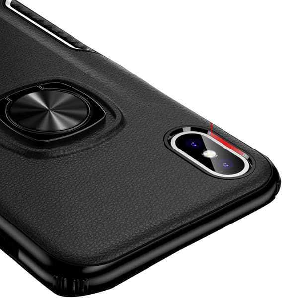 iPhone XS MAX - Exklusivt Skal med Kickstand (LEMAN)