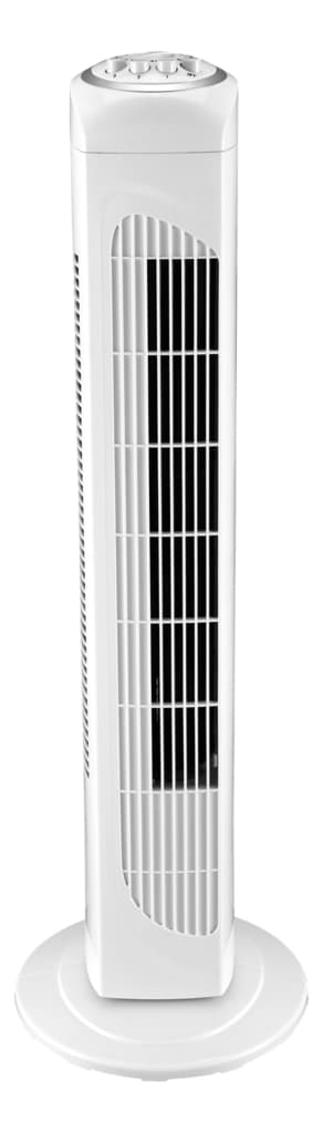 NORDIC HOME CULTURE Tornfläkt 3 hastigheter 60W timer vit