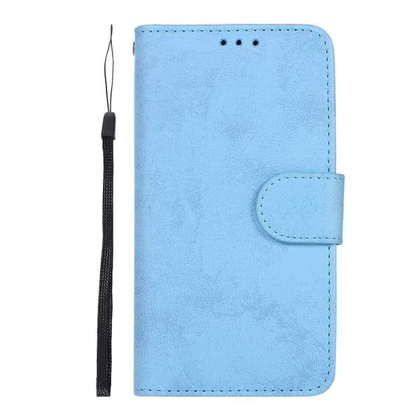Samsung Galaxy S10e - Praktiskt Plånboksfodral (LEMAN) Himmelsblå