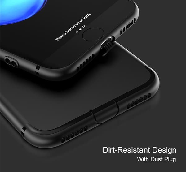 iPhone 6/6S - Stilrent Matt Silikonskal från NKOBEE