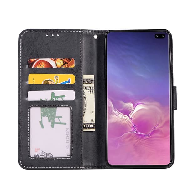 Samsung Galaxy S10 Plus - Stilsäkert Plånboksfodral