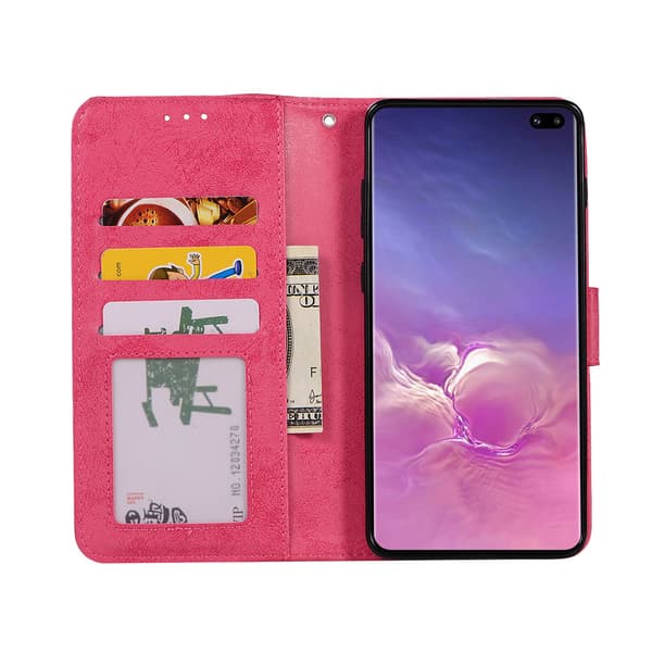 Samsung Galaxy S10 Plus - Stilsäkert Plånboksfodral