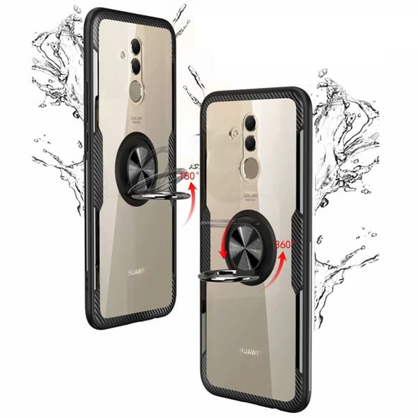 Skal med Ringhållare (LEMAN) - Huawei Mate 20 Lite