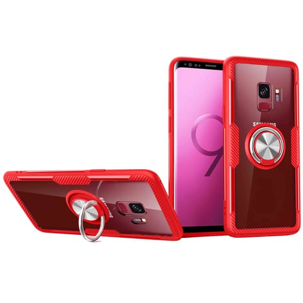 Samsung Galaxy S9 - Skal med Ringhållare