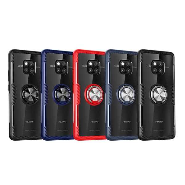 Stilrent Skyddande Skal med Ringhållare - Huawei Mate 20 Pro