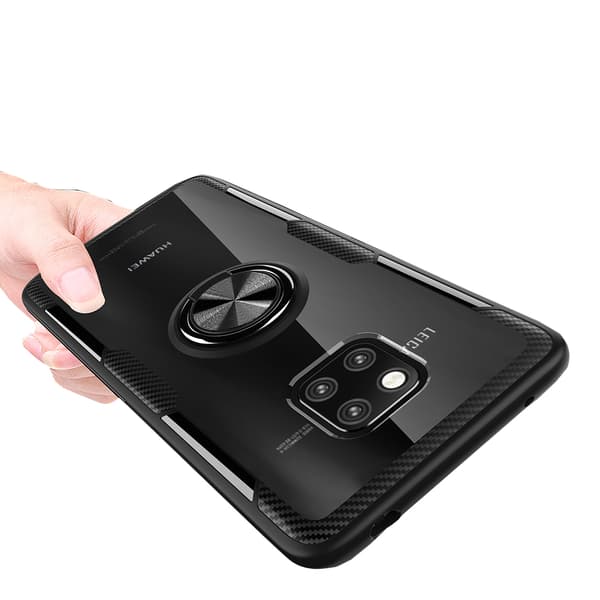 Stilrent Skyddande Skal med Ringhållare - Huawei Mate 20 Pro