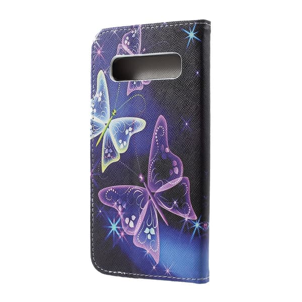 Samsung Galaxy S10+ Plånboksfodral - Vivid Butterflies