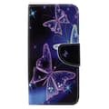 Miniatyrbillede 1 af 5: Pung Taske til Huawei P30 Pro - Smukke Sommerfugle