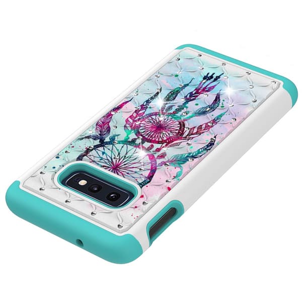 Samsung Galaxy S10e Pattern PC TPU Phone Shell - Mandala Flower