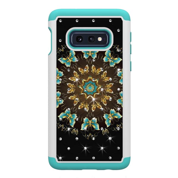 Samsung Galaxy S10e Pattern PC TPU Phone Shell - Pretty Butterflies
