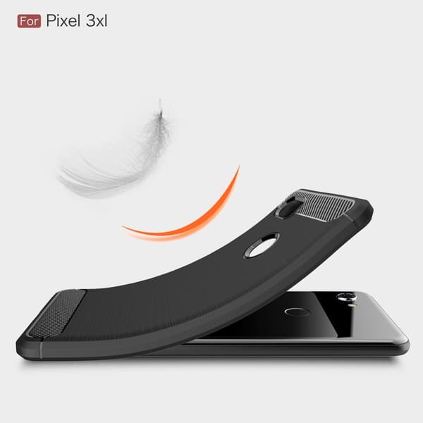 Google Pixel 3 XL Anti Shock Carbon Stöttålig Skal
