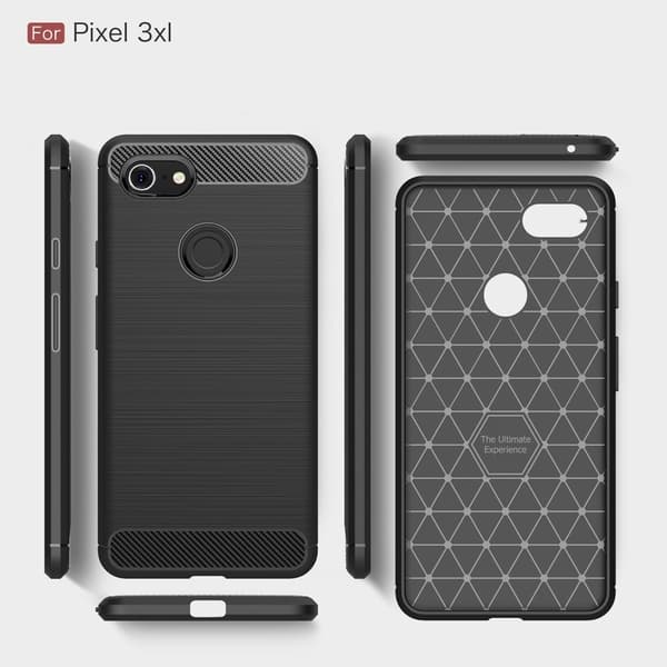 Google Pixel 3 XL Anti Shock Carbon Stöttålig Skal