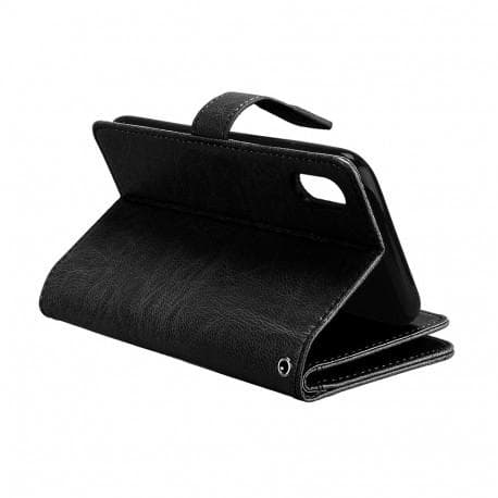 iPhone X Practical Wallet Case 2i1 med 11-rums løkke