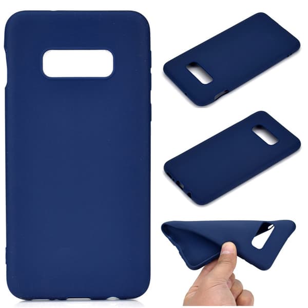 Samsung Galaxy S10E - Stilrent Mjukt Silikonskal (NKOBEE)