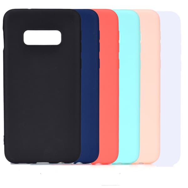 Samsung Galaxy S10E - Stilrent Mjukt Silikonskal (NKOBEE)