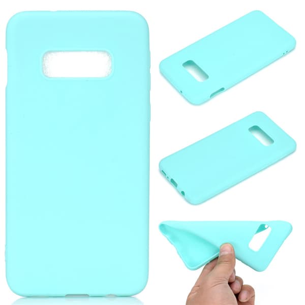 Stilsäkert Silikonskal - Samsung Galaxy S10e Mynta