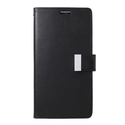Samsung Galaxy S10+ MERCURY GOOSPERY Rich Diary Case - Black