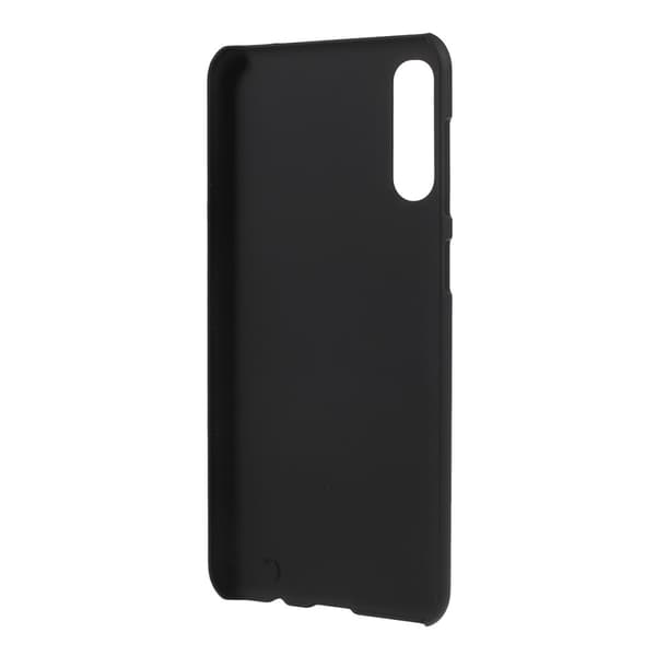 Rubberized PC Hard Casing for Samsung Galaxy A50 - Black
