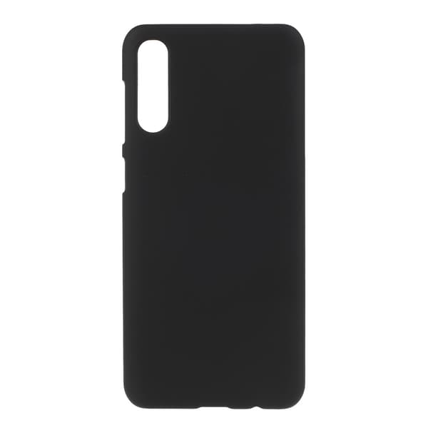 Rubberized PC Hard Casing for Samsung Galaxy A50 - Black