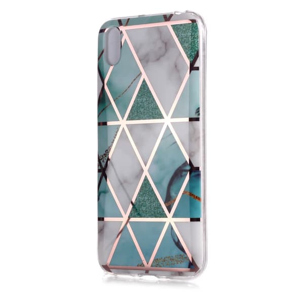 Huawei Y5 2019 Kuori Marmori Valkoinen Syaani