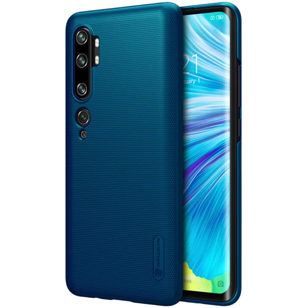 Nillkin Xiaomi Mi Note 10/Mi Note 10 Pro Skal Frosted Shield Blå