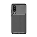 Miniatyrbild 7 av 8: Huawei P30 Karbon fiber Texture Skal - Svart
