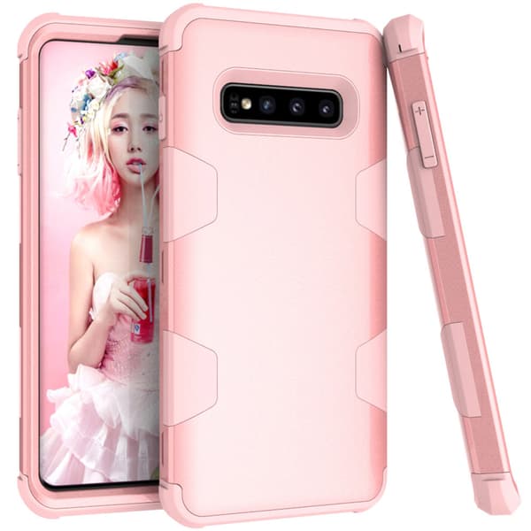 Samsung S10 Plus - Stilrent och Skyddande Skal "Rugged Robot"