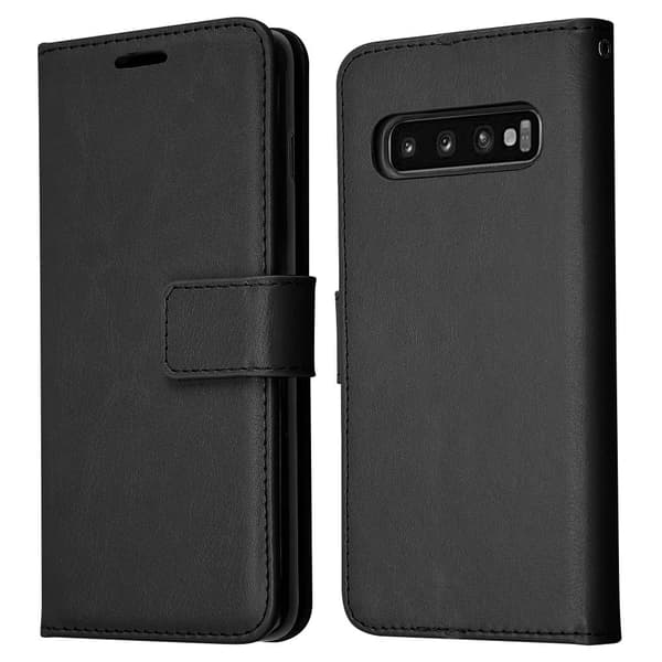 Samsung Galaxy S10 Plus - Floveme Plånboksfodral Dubbelfunktion