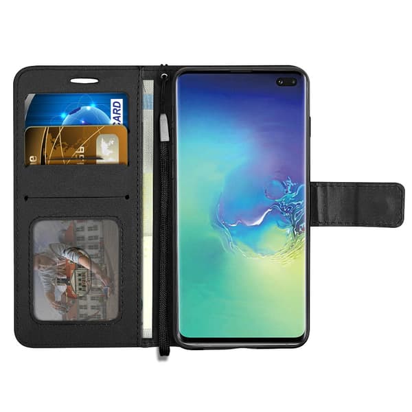 Samsung Galaxy S10 Plus - Floveme Plånboksfodral Dubbelfunktion