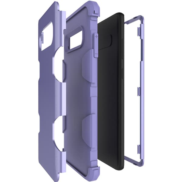Samsung S10 Plus - Praktiskt och Skyddande Skal "Rugged Robot"