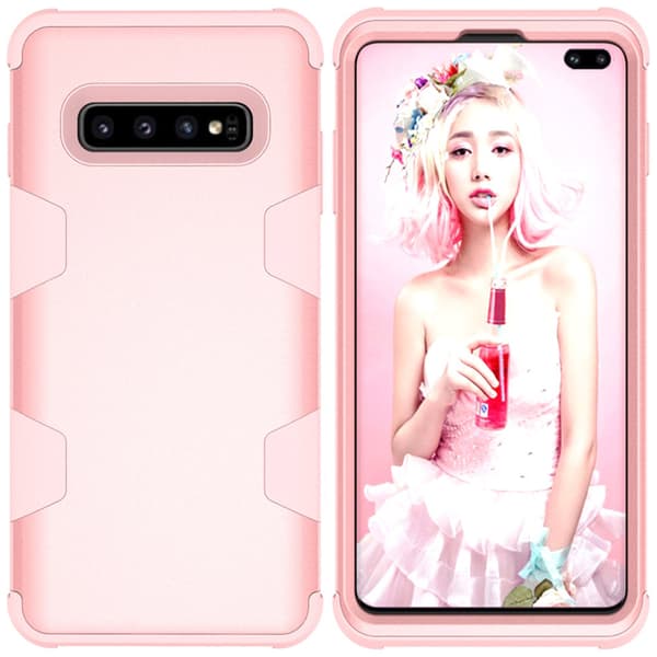 Samsung S10 Plus - Praktiskt och Skyddande Skal "Rugged Robot"