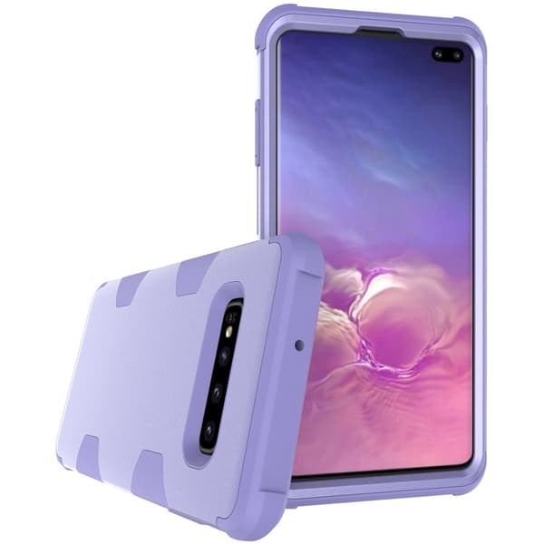 Samsung S10 Plus - Elegant och Skyddande Skal "Rugged Robot"