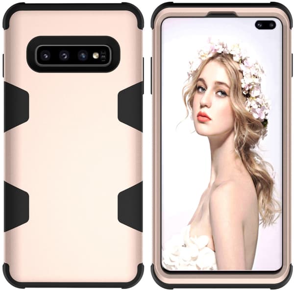 Samsung S10 Plus - Elegant och Skyddande Skal "Rugged Robot"