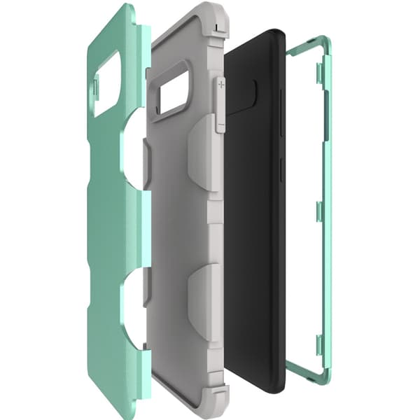 Samsung S10 Plus - Exklusivt och Skyddande Skal "Rugged Robot"