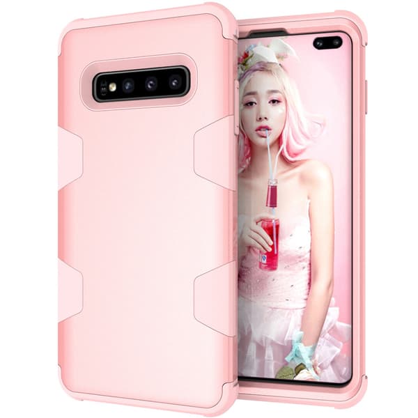 Samsung S10 Plus - Exklusivt och Skyddande Skal "Rugged Robot"