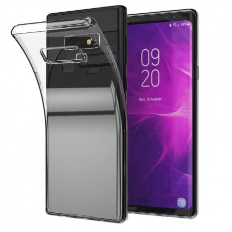 Samsung Note 9 Genomskinligt Mjukt TPU Skal