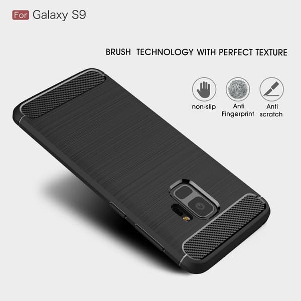 Samsung Galaxy Note 9 Anti Shock Carbon Stöttålig Skal
