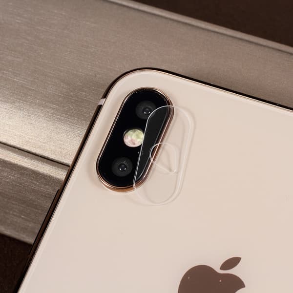 Skyddande härdat glas till Kamera lins till iPhone XS Max