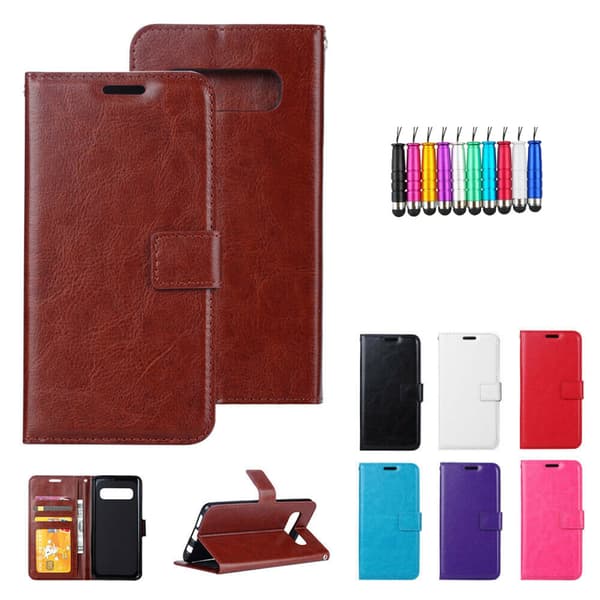 Samsung Galaxy S10 Plus - PU Leather Wallet Case