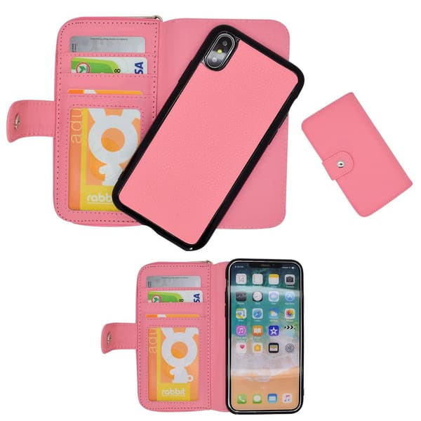 iPhone XR - PU Leather Wallet Case
