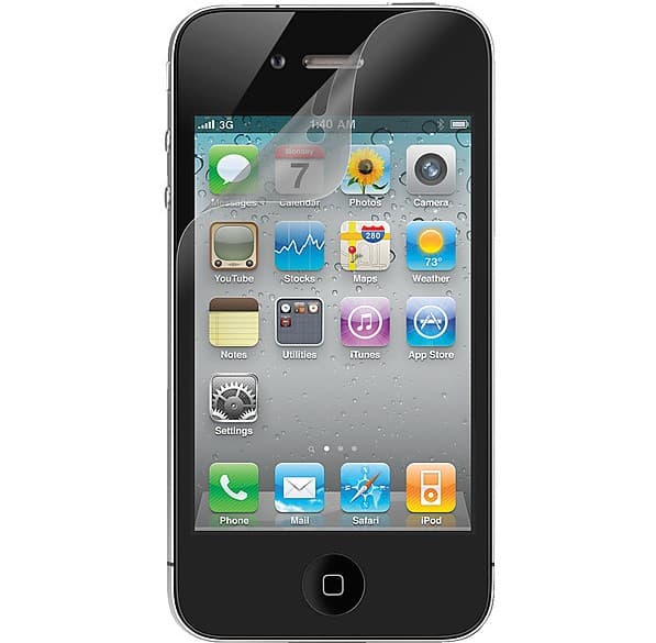 2-Pak iPhone 4/4S Skærmbeskytter - Ultra Thin