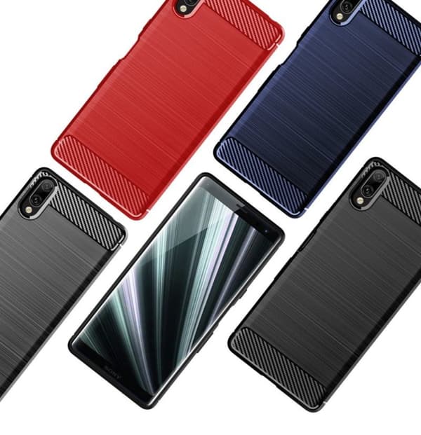 Stöttåligt Armor Carbon TPU-skal Sony Xperia L3