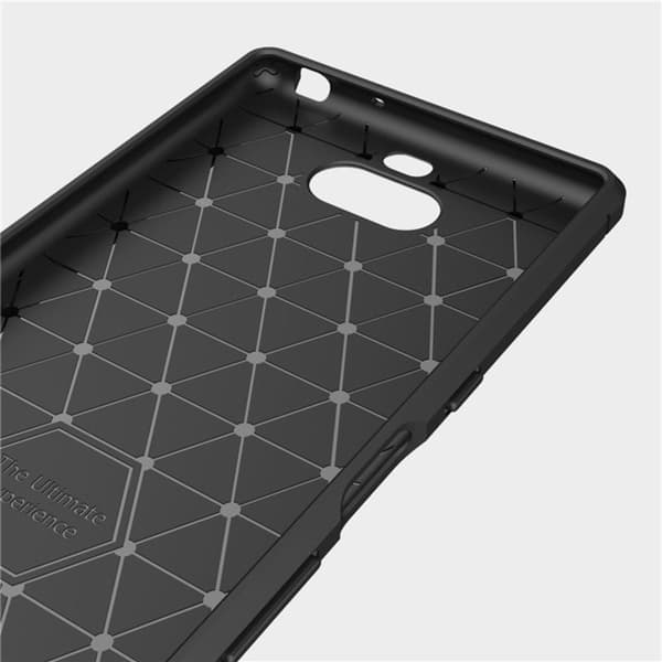 Stöttåligt Armor Carbon TPU-skal Sony Xperia 10 Plus