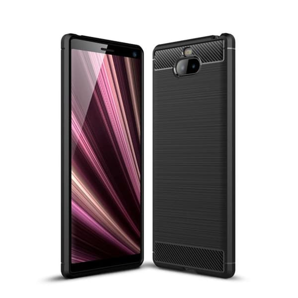 Stöttåligt Armor Carbon TPU-skal Sony Xperia 10 Plus