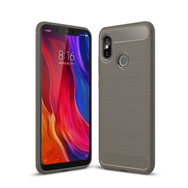 Stöttåligt Armor Carbon TPU-skal Xiaomi Mi 8