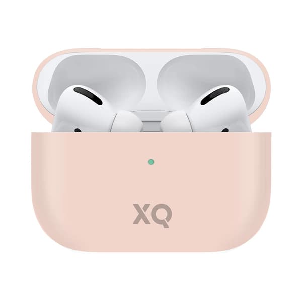 XQISIT AirPods Pro Cover Silikoneei Case Lyserød
