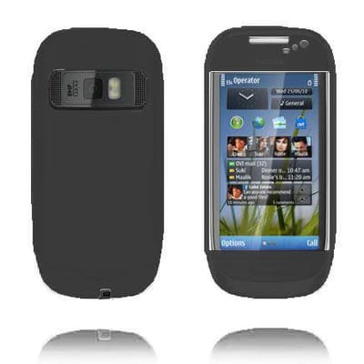 Soft Shell (Sort) Nokia C7 Cover