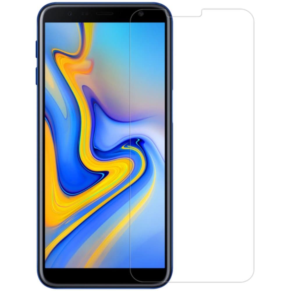 2-Pack Samsung Galaxy J6 Plus Härdat Glas Skärmskydd 0,3mm