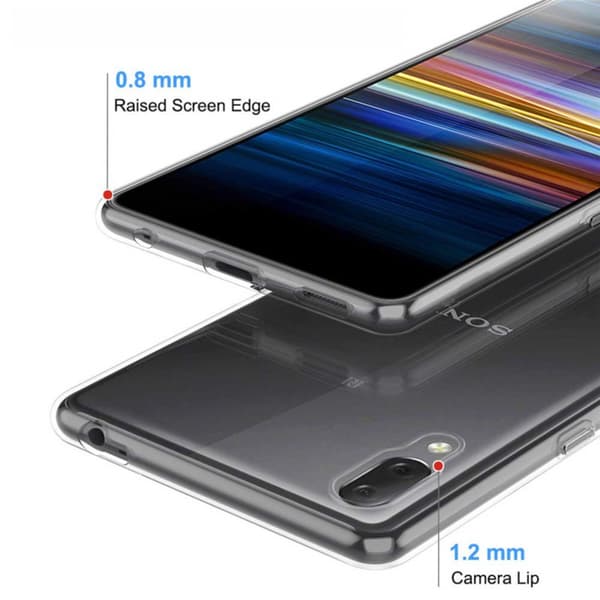 Transparent Silikon TPU-Skal till Sony Xperia L3